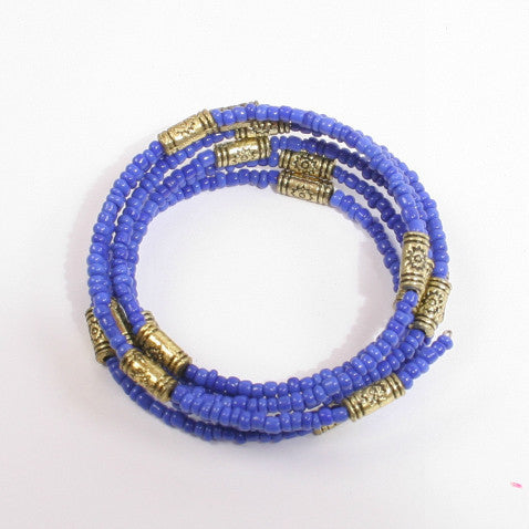 Bracelet-43 <br> sead bead wrap bracelet <br> *more colors*