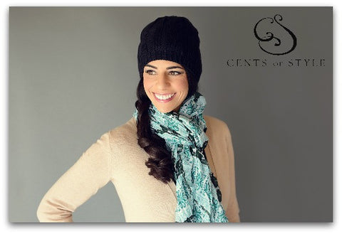 Dearie <br> holiday print scarf <br> *more colors*