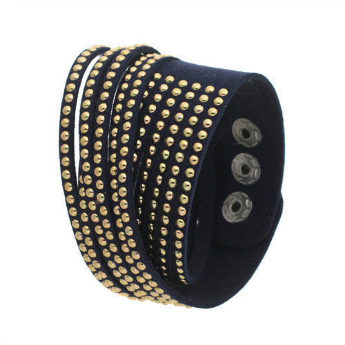 Bethie <br> leather wrap bracelet <br> *more colors*