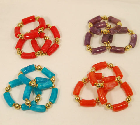 Bracelet-40 <br> color bead bracelet <br> *more colors*