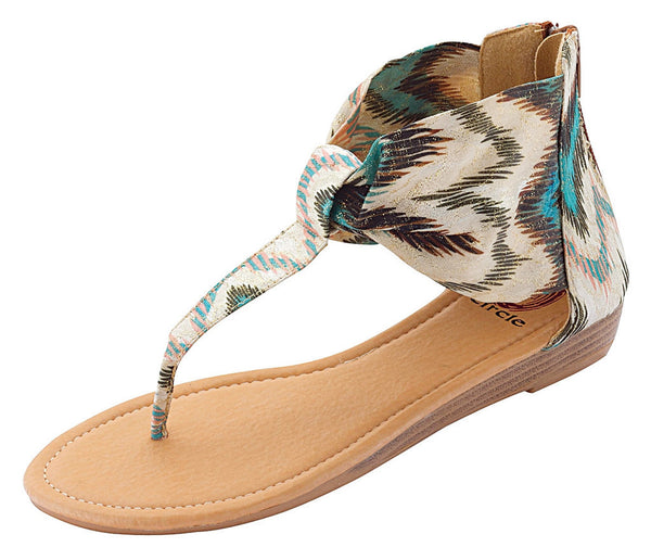 Flare <br> Aztec sandal