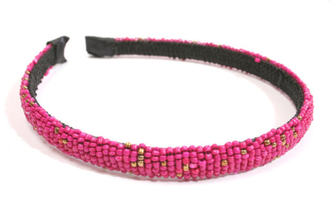 Headband-33 <br> seed bead headband <br> *more colors*