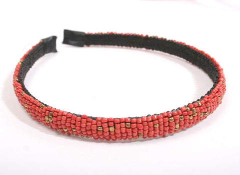 Headband-33 <br> seed bead headband <br> *more colors*