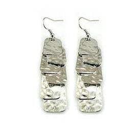 Jaden <br> silver dangle earrings