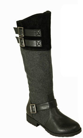 Lane <br> black riding boots