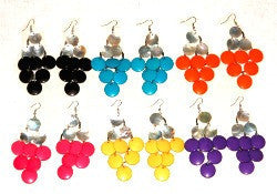 Earring-64 <br> colorful shell earrings <br> *more colors*