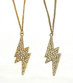 Necklace-27 <br> lightning bolt necklace <br> *more colors*