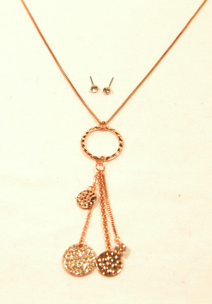 Nan <br> rose gold necklace