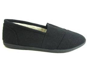 Object <br> black felt canvas flat