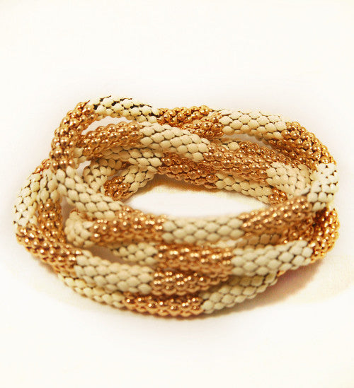 Scarlett <br> snakeskin bracelet