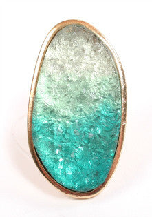 Shari <br> turquoise stone ring