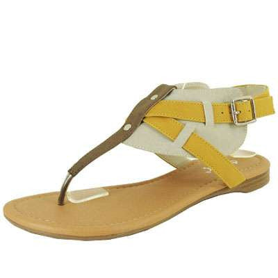 Agency-200 <br> stone gladiator sandal