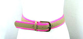 Belt-5 <br> neon trimmed belt <br> *more colors*