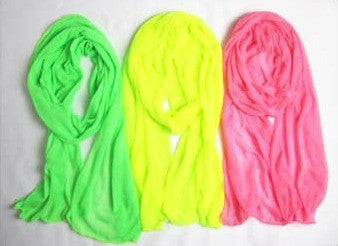 Bobby <br> neon light knit scarf <br> *more colors*