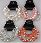 Bracelet-45 <br> multi textured bracelets <br> *more colors*