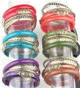 Cora <br> bangle set <br> *more colors*