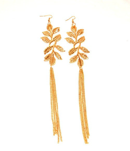 Earring-63 <br> leaf earrings <br> *more colors*