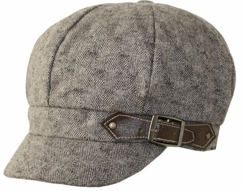 Kim <br> cabbie style tweed hat <br> *more colors*