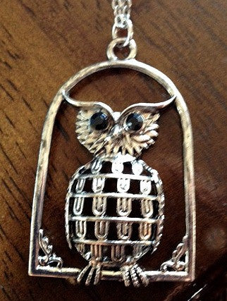 Owl <br> owl pendant necklace