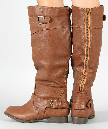 Palma <br> cognac riding boot