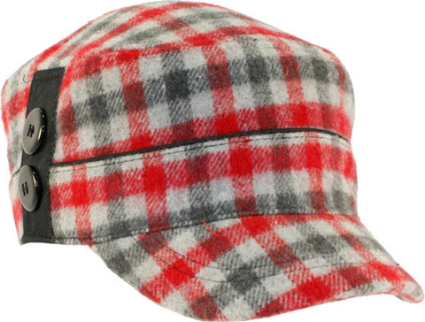 Prep <br> plaid cadet hat <br> *more colors*