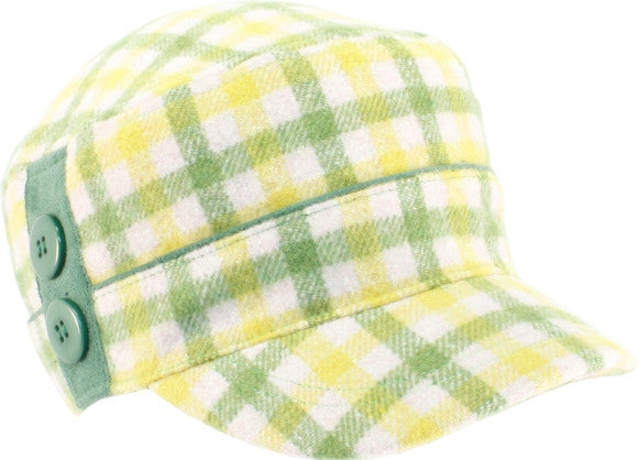 Prep <br> plaid cadet hat <br> *more colors*