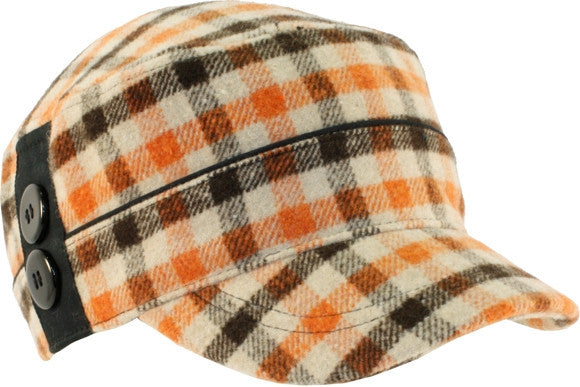 Prep <br> plaid cadet hat <br> *more colors*