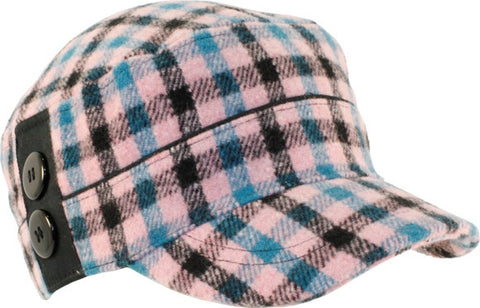 Prep <br> plaid cadet hat <br> *more colors*