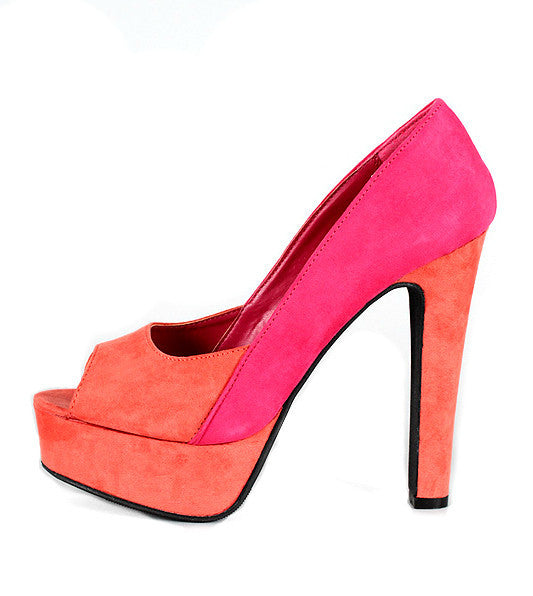 Sabine <br> color-blocked pump