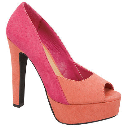 Sabine <br> color-blocked pump