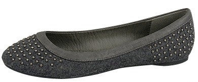 Starla-09 <br> gray ballet flat