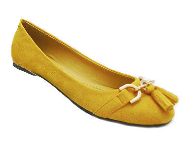 Starla-94 <br> mustard ballet flat