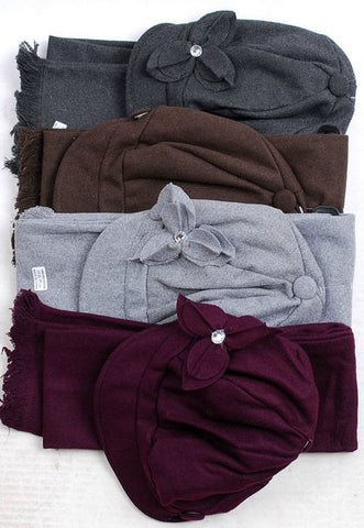 Yale <br> hat and scarf set <br> *more colors*