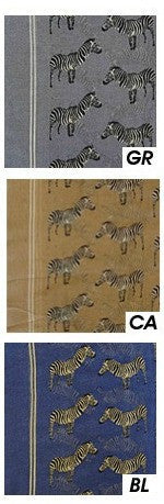 Zebra <br> zebra print scarf <br> *more colors*