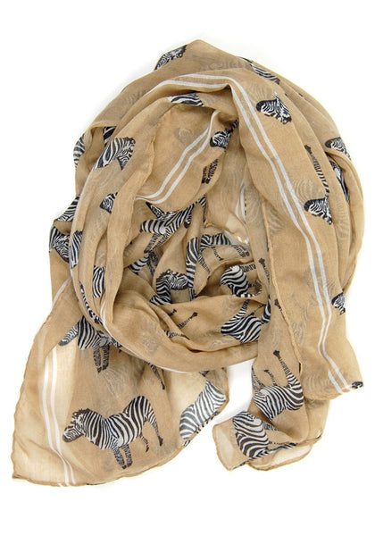 Zebra <br> zebra print scarf <br> *more colors*